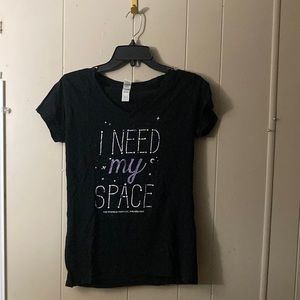 Gildan Women’s Large Black “I Need my Space” Tee Shirt
